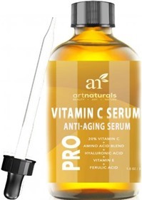 ArtNaturals Enhanced Vitamin C Serum with Hyaluronic Acid 1 Oz