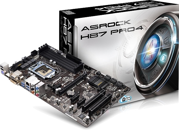Bo mạch chủ (Mainboard) Asrock H87 PRO 4 - Socket 1150, Intel H87, 4 x DIMM, Max 32GB, DDR3
