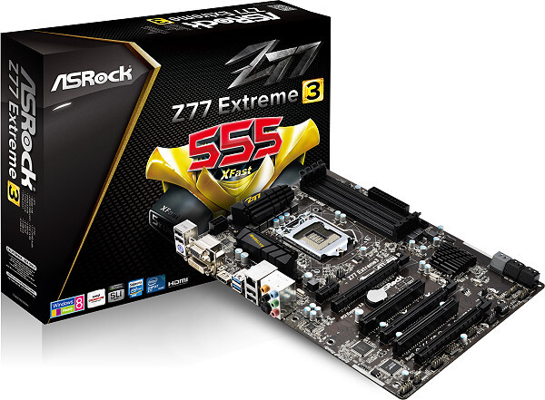 Bo mạch chủ (Mainboard) Asrock Z77 Extreme3 - Socket 1155, Intel Z77, 4 x DIMM, Max 32GB, DDR3