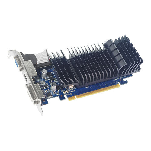 Card đồ họa (VGA Card) Asus EN210 SILENT/DI/1GD3/V2(LP) - NVIDIA GeForce 210, DDR3 , 1GB, 64 bits, PCI-E 2.0