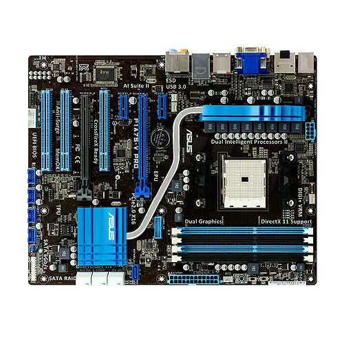 Bo mạch chủ (Mainboard) Asus F1A75-V PRO -  Socket FM1, AMD A75 FCH, 4 x DIMM, Max 64GB, DDR3