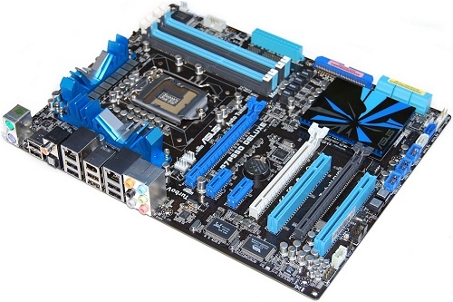 Bo mạch chủ (Mainboard) Asus P7P55D Deluxe - Intel 1156, Intel P55, 4 x DIMM, Max 16GB, DDR3
