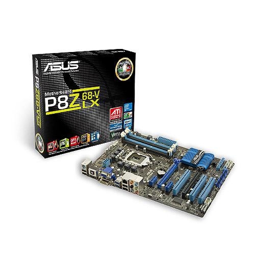 Bo mạch chủ - Mainboard Asus P8Z68-V LX - Socket 1150, Intel Z68, 4 x DIMM, Max 32GB, DDR3