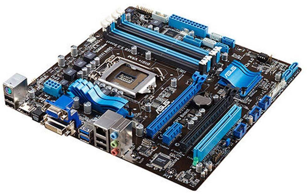 Bo mạch chủ - Mainboard Asus P8Z77-M - Socket 1155, Intel Z77, 4 x DIMM, Max 32GB, DDR3