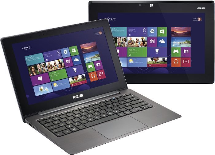 Laptop Asus Taichi21-CW011H (TAICHI21-1ACW) - Intel Core i7-3537U 2.0 Ghz, 4GB DDR3, 256GB SSD, VGA Intel HD Graphics 4000, 11.6 inch, cảm ứng, 2 màn hình