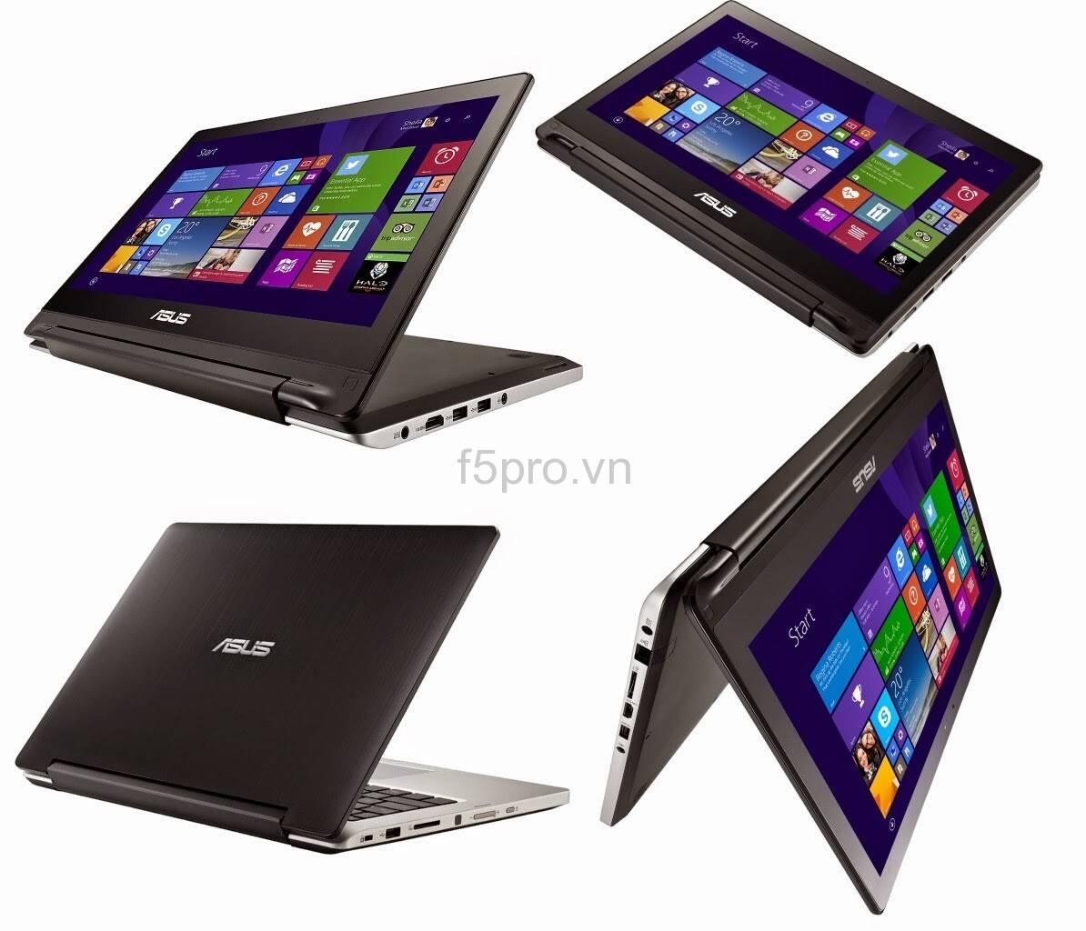 Laptop Asus TP500LA-CJ146H - Intel Core i5 5200U 2.2Ghz, 4GB DDR3, 500GB HDD + 24GB SSD, Intel HD Graphcis 5500
