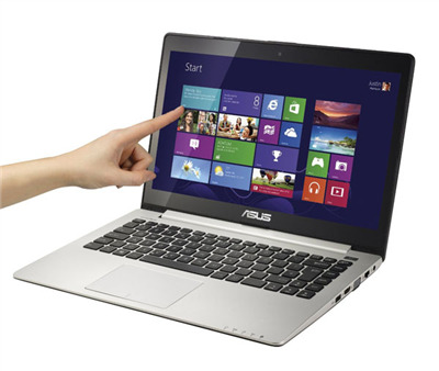 Laptop Asus S400CA-CA004H - Intel Core i3-3217U 1.8GHz, 4GB RAM, 24GB SSD + 500GB HDD, Intel HD Graphics 4000, 14 inch cảm ứng
