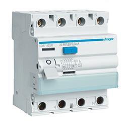 Attomat chống giật 3 pha 63A Hager CD463B