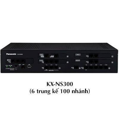 Tổng đài Panasonic KX-NS300 6 trung kế 100 máy nhánh 