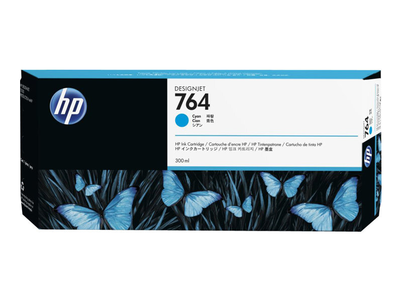 Mực in HP 764 300-ml Cyan Ink Cartridge (C1Q13A) 