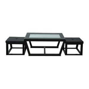 Bàn cafe xuất Mỹ kèm 2 ghế BN10 100 x 60 x 42 cm