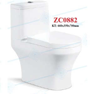 Bàn cầu 1 khối Zico ZC0882