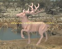 Bộ ghép hình 3D Bạn hươu Veesano VB-03