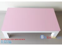 Bàn nhật màu hồng dài 90cm