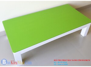 Bàn nhật màu xanh cốm dài 80cm