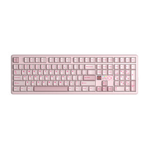 Bàn phím cơ Aula F108 Pro V2 Pink Strawberry Mint switch