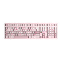 Bàn phím cơ Aula F108 Pro V2 Pink Strawberry Mint switch