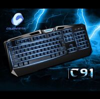 Bàn Phím Đèn Led Colorvis C91 USB