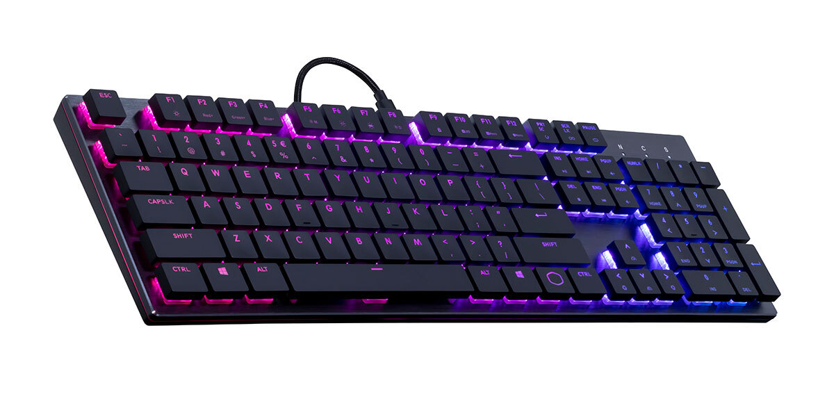 Bàn phím - Keyboard Cooler Master SK650 RGB Low Profile