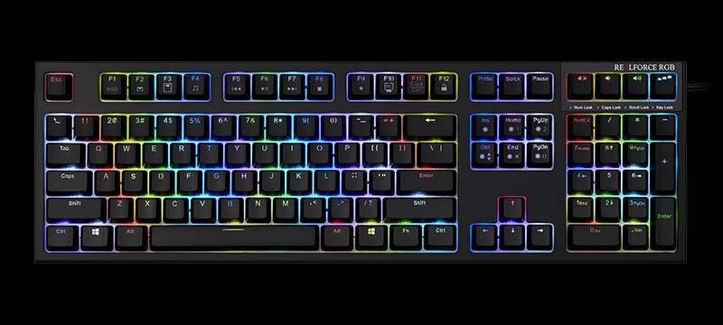 Bàn phím - Keyboard Realforce R2 RGB Tenkeyless