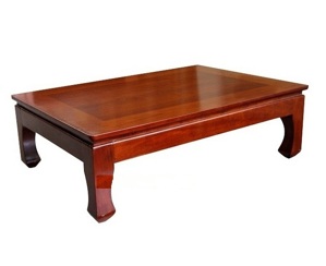 Bàn trà nhật gỗ xoan dài - 80 cm