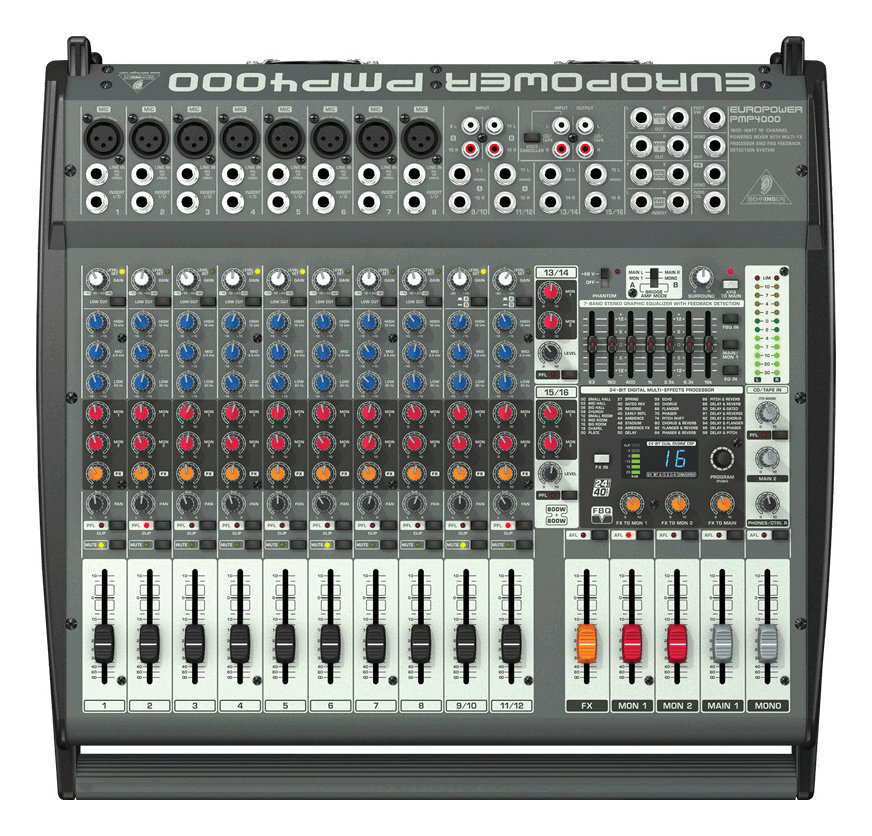 Bàn trộn âm thanh - Mixer Behringer PMP4000