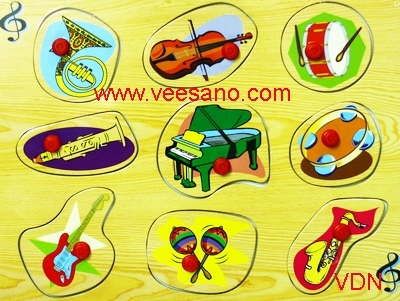 Bảng xếp hình - Nhạc cụ Veesano VDN