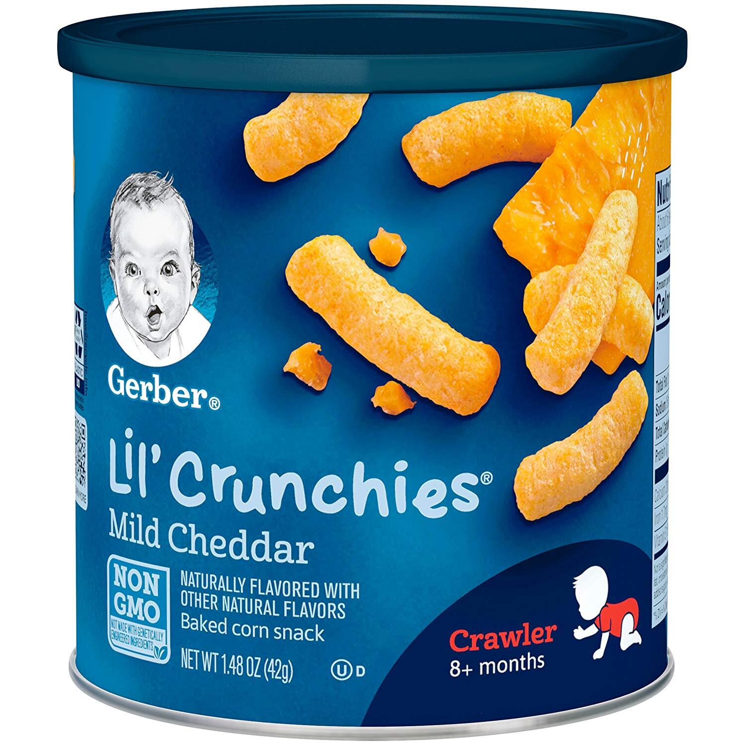 Bánh ăn dặm Gerber Graduates Lil’ Crunchies