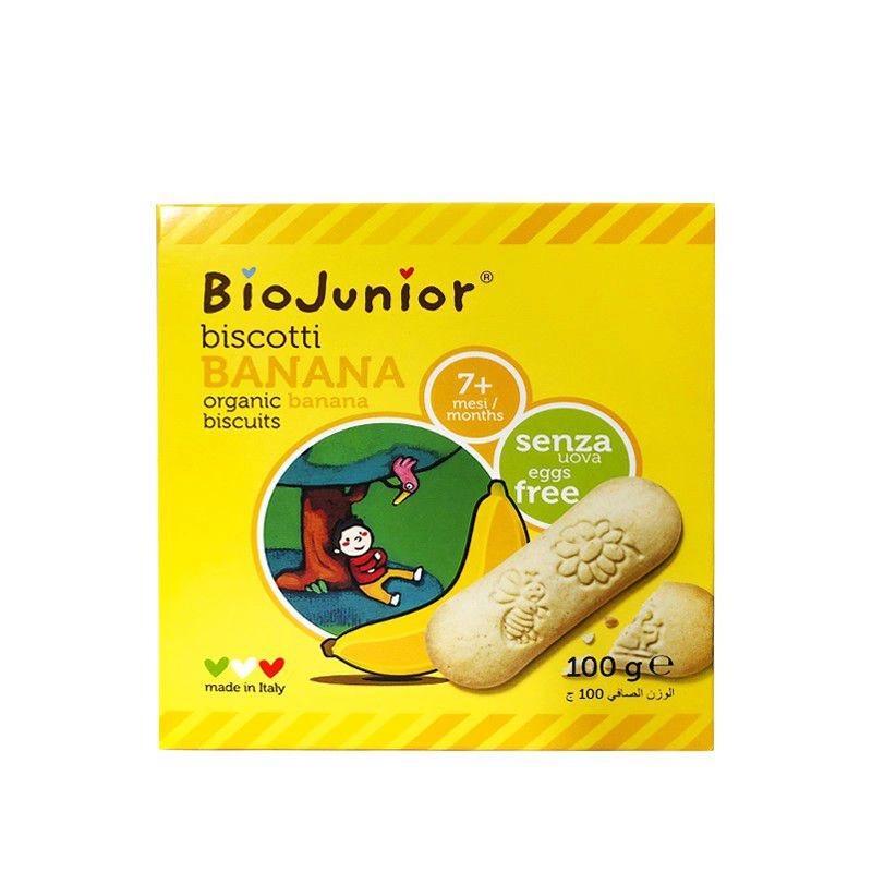 Bánh ăn dặm hữu cơ cho bé Bio Junior 100g (Từ 7 tháng tuổi)