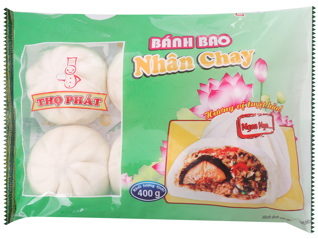 Bánh Bao Chay Thọ Phát 400g