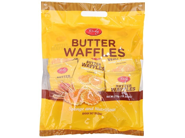 Bánh bơ trứng Butter Waffles Richy - 270gram