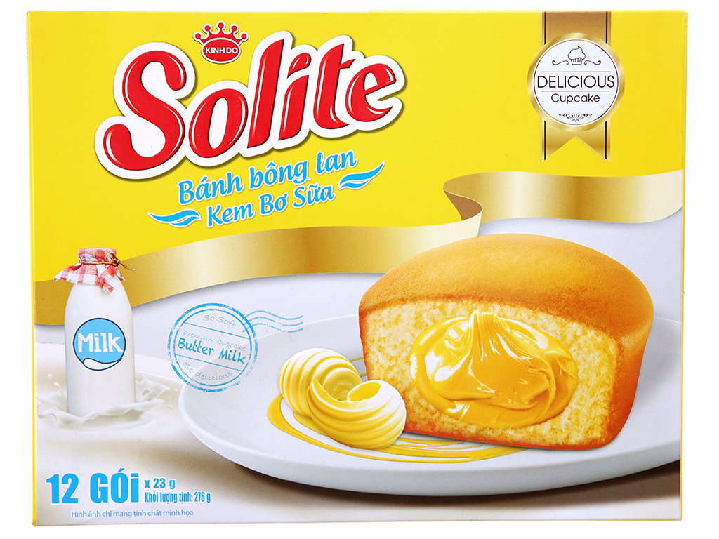 Bánh bông lan Solite - 276g