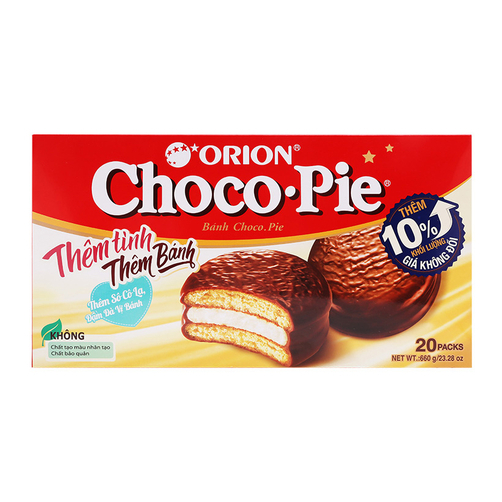 Bánh Choco-Pie Orion hộp 660g