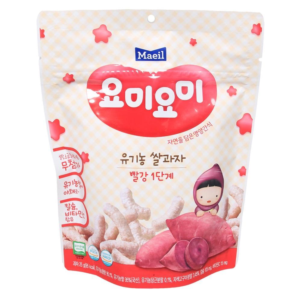 Bánh gạo ăn dặm Organic Maeil Hàn Quốc