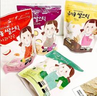 Bánh gạo hữu cơ ăn dặm Momsmi Hàn Quốc 25g