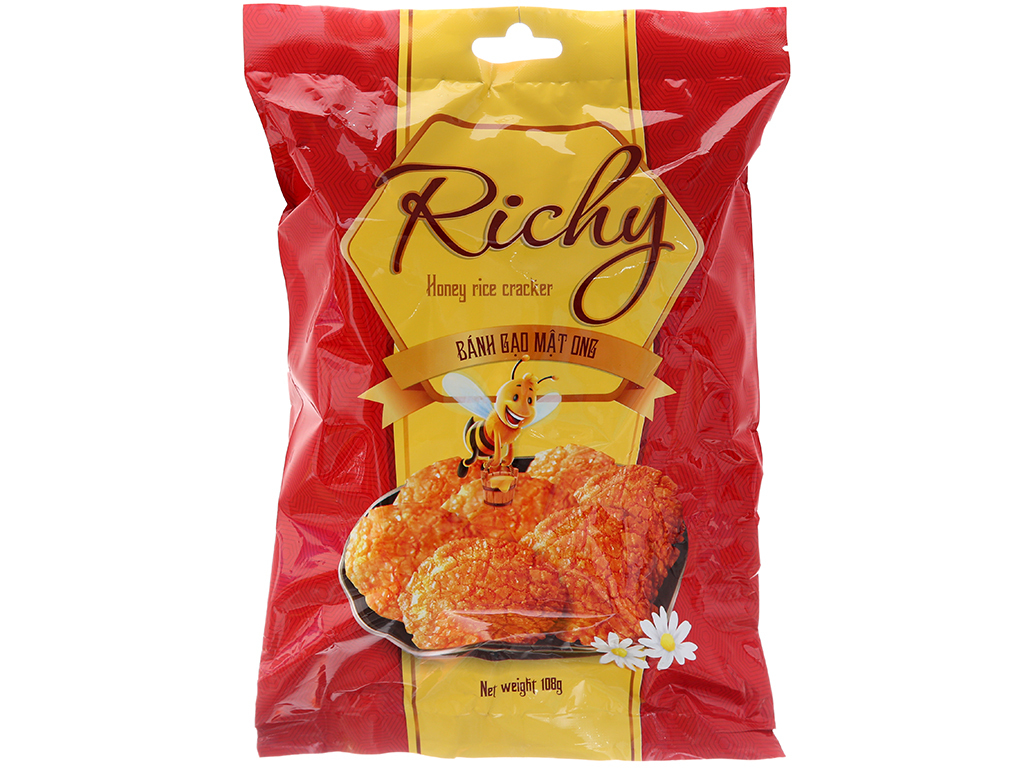 Bánh gạo mật ong Richy - gói 108g
