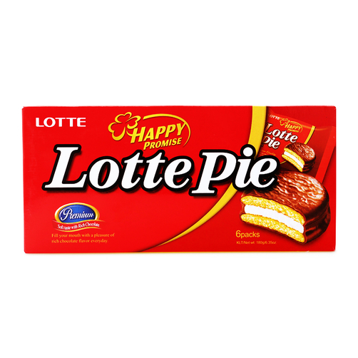 Bánh Lotte Pie Bibica hộp 180g