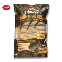 Bánh mì mè đen đông lạnh O’smiles gói 350g (70g x 5 ổ)