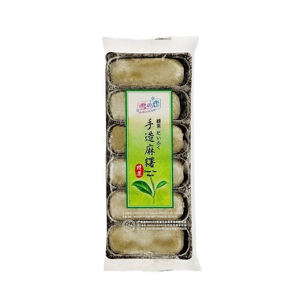 Bánh Mochi Yuki & Love nhân trà xanh 180g