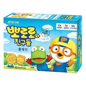 Bánh Pororo vị sữa 65g