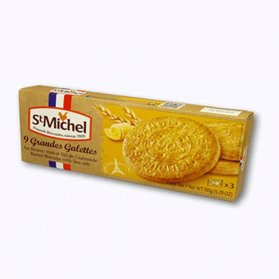 Bánh qui bơ Grande Galette vị muối 150g hiệu St Michel