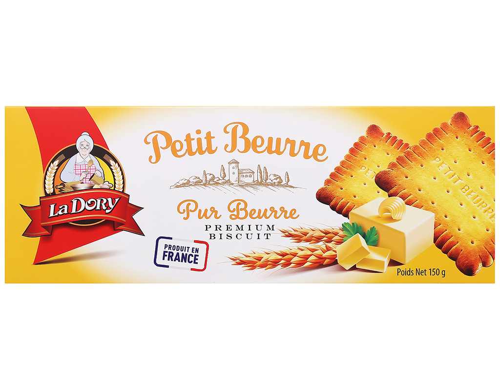 Bánh quy bơ La Dory Petit Beurre gói 150g