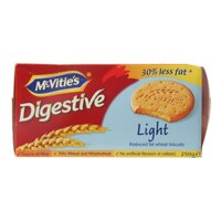 Bánh quy lúa mì nguyên cám ít béo Mc Vitie’s Digestive Light 250g