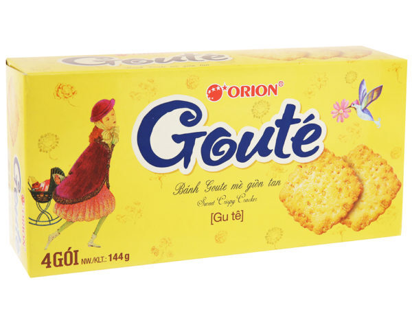 Bánh quy mè Gouté hộp 144g