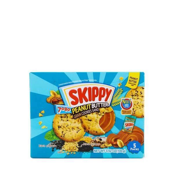Bánh quy ngũ cốc bơ đậu phộng Skippy 100g
