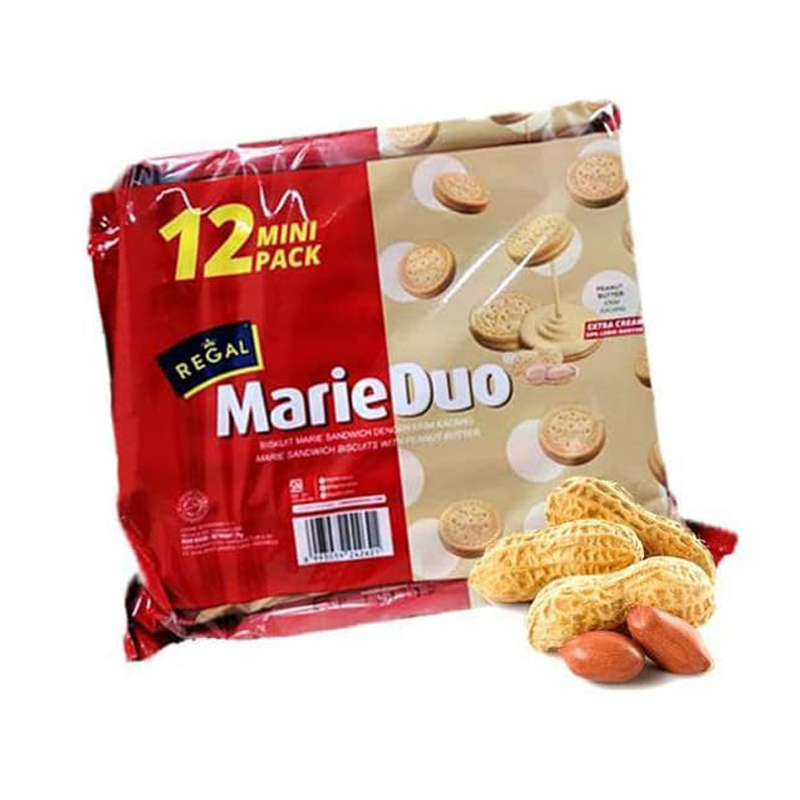 Bánh quy Regal Marie bơ đậu phộng 240g