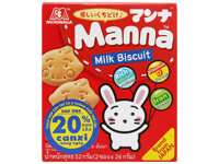 Bánh quy sữa Manna hộp 52g