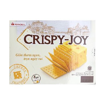 Bánh quy vị phô mai Crispy Joy 360g