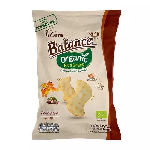 Bánh snack gạo hữu cơ 4Care Balance 25g