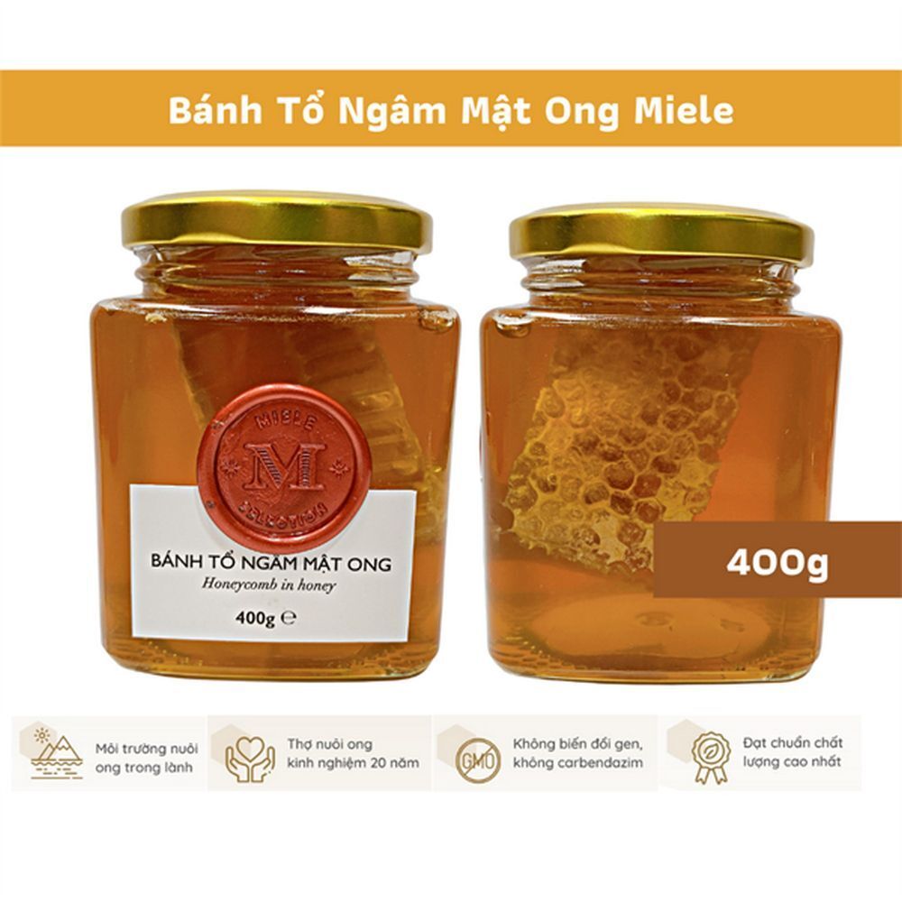 Bánh tổ ngâm mật ong Miele 400gr